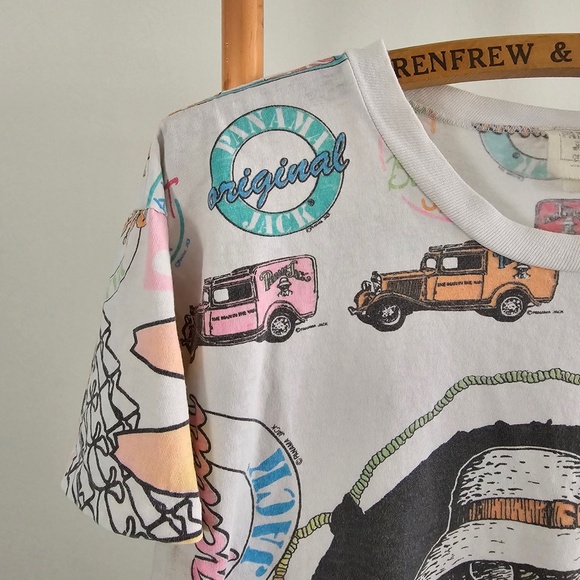 Vintage Panama Jack T-shirt (All Over Print) - Picture 7 of 13